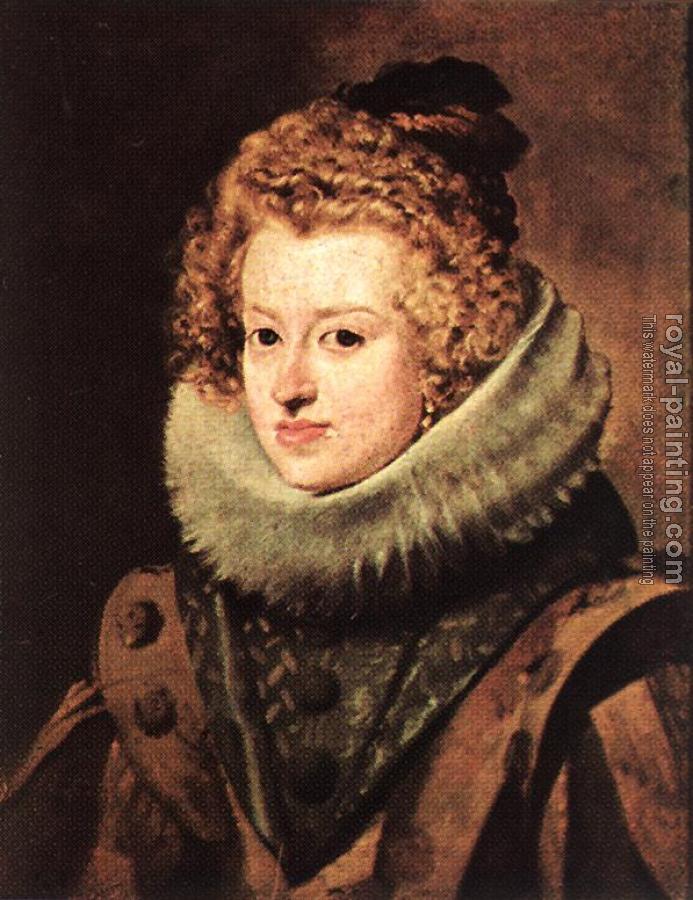 Diego Rodriguez De Silva Velazquez : The Infanta Maria of Austria